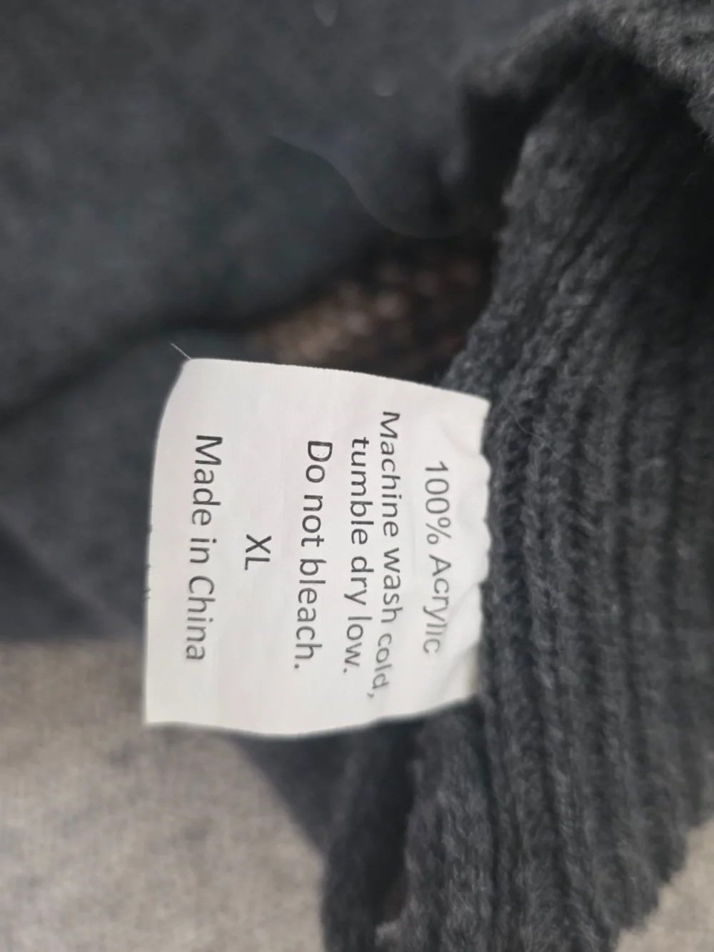 Acadia Bear Turtleneck Dog Sweater - XL